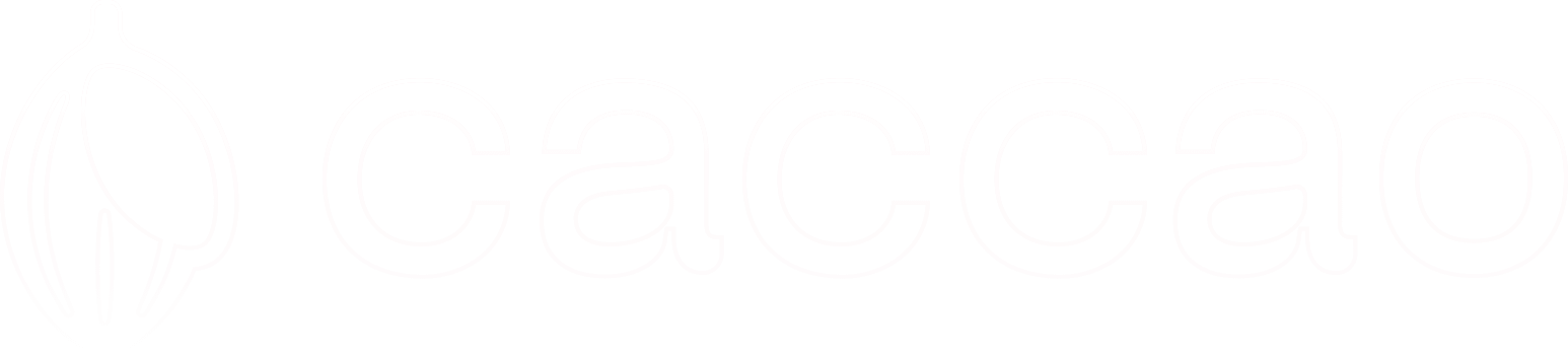 Logo gradiente da Caccao